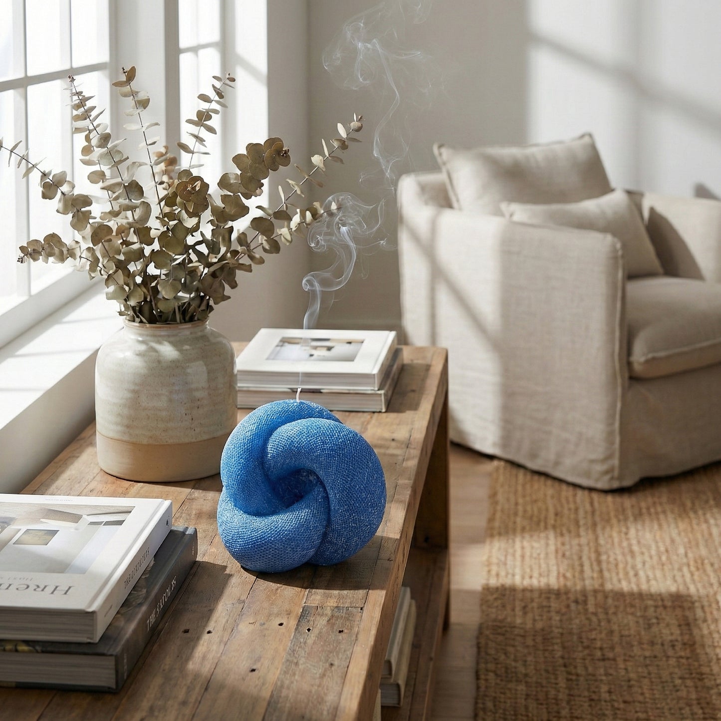 Knot Candle, Deep Ocean, Patchouli