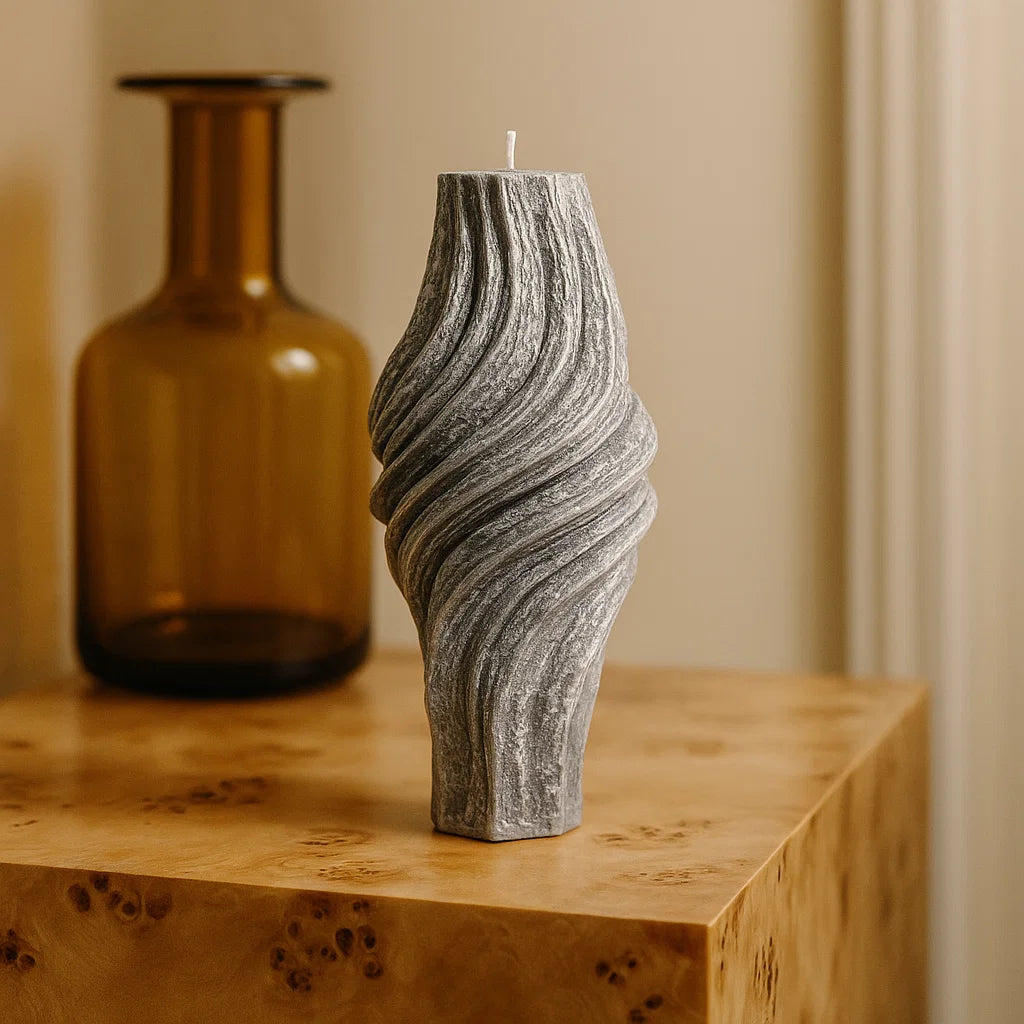 Vortex Candle, Wet Stone, Eucalyptus (Large)
