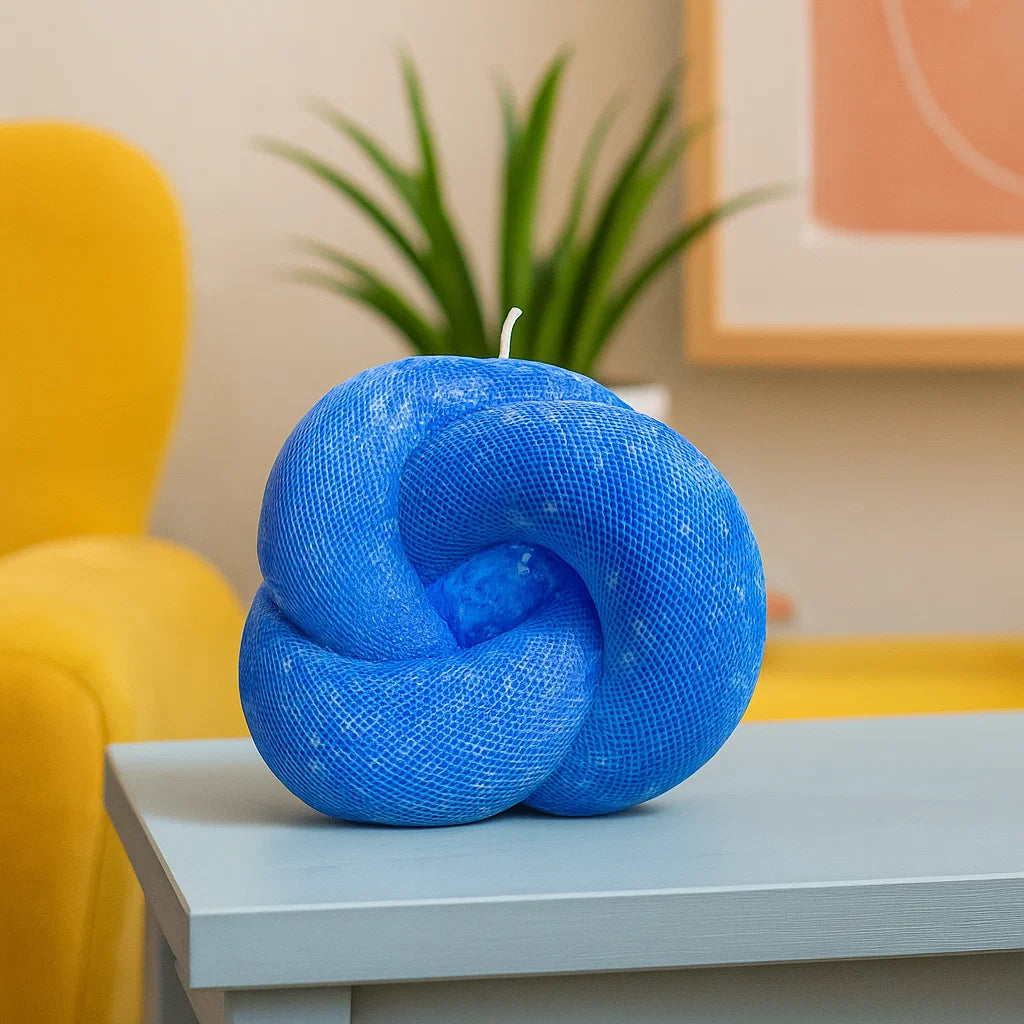 Knot Candle, Deep Ocean, Patchouli