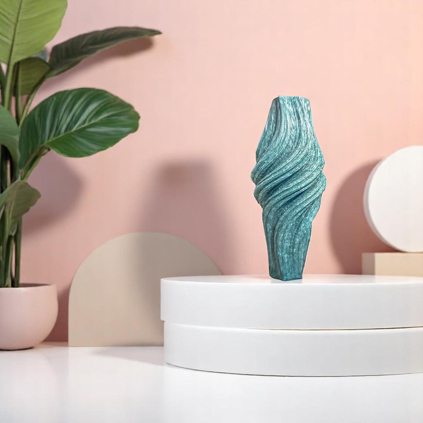 Vortex Candle, Emerald Forest, Leaves (Small)