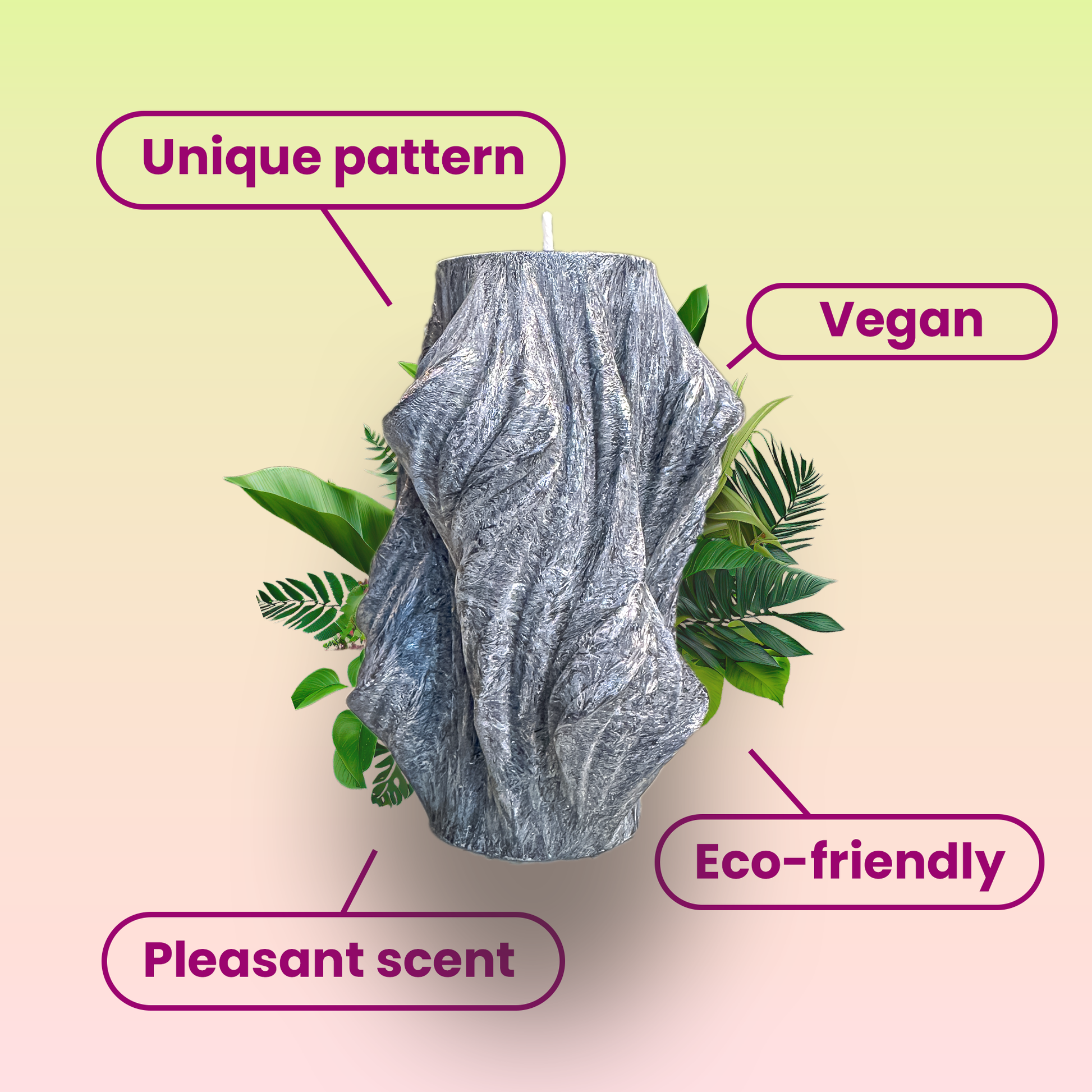 Veil, Wet Stone, Eucalyptus (Small) VOSK