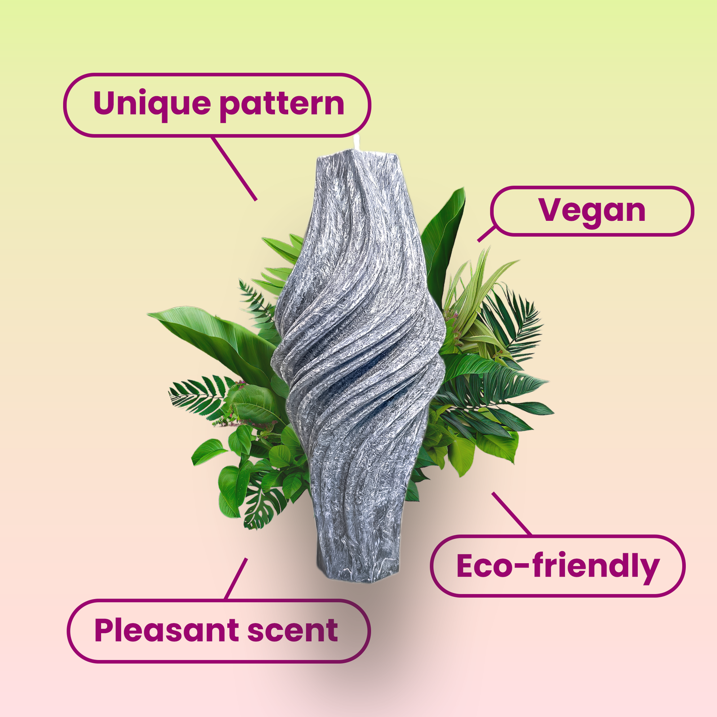 Vortex, Wet Stone, Eucalyptus (Large) VOSK