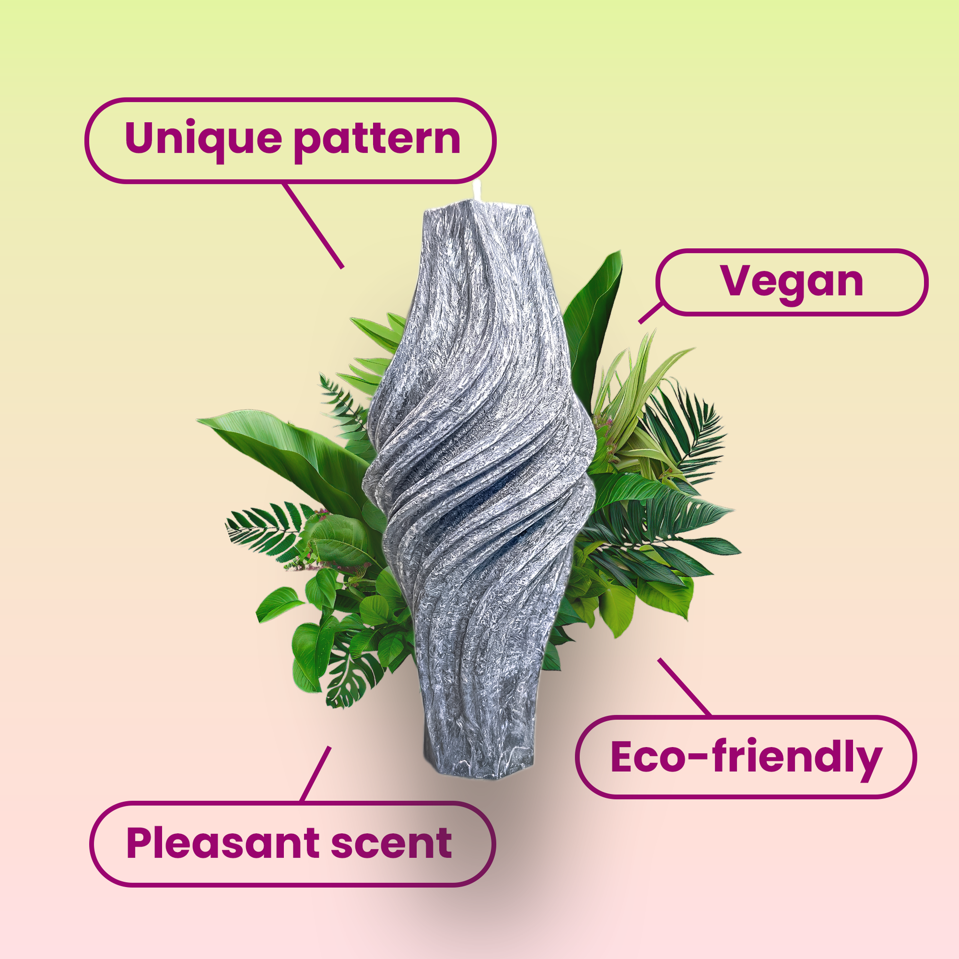 Vortex, Wet Stone, Eucalyptus (Large) VOSK
