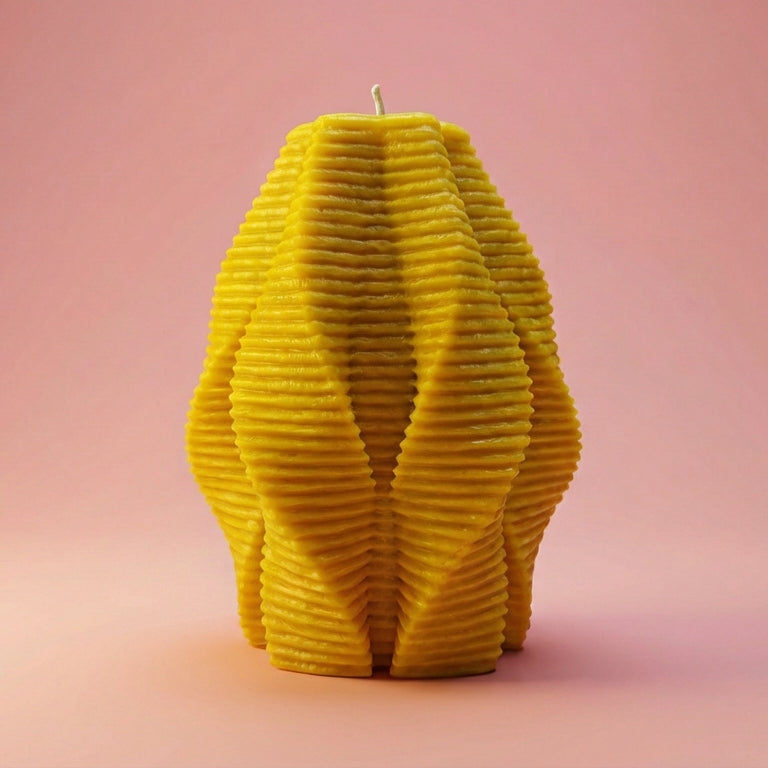 Blossom Sculptural Candle • Yellow Cherry & Brandy
