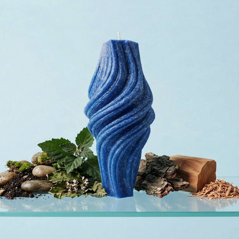Vortex Collection | Sculptural Spiral Candles by VOSK