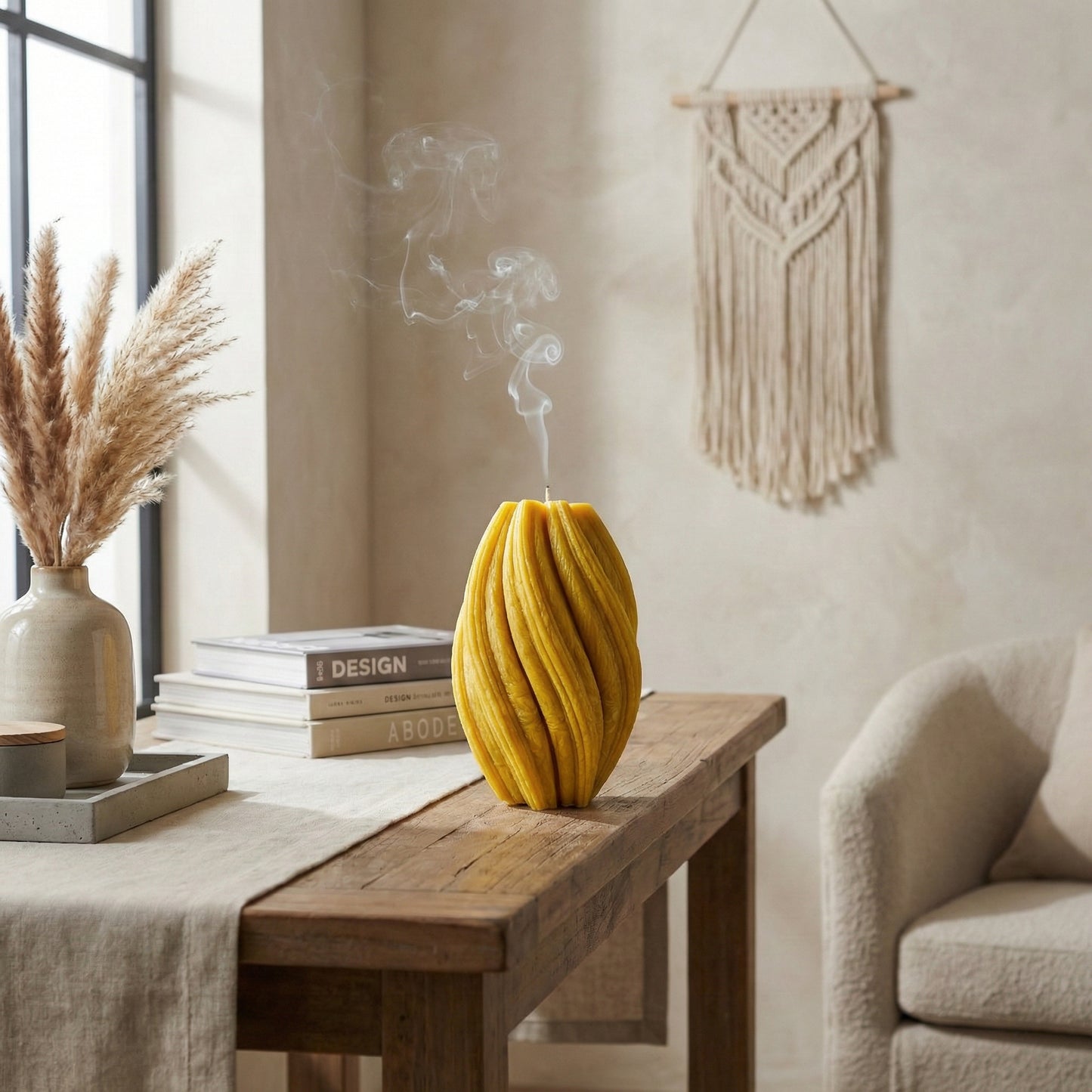 Fusion Candle, Yellow Cherry, Brandy Cherry (Large)