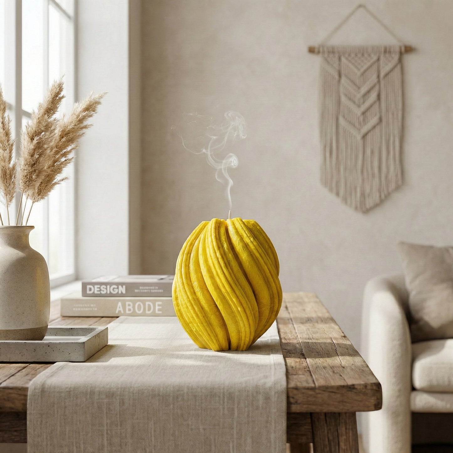 Fusion Candle, Yellow Cherry, Brandy Cherry (Small)