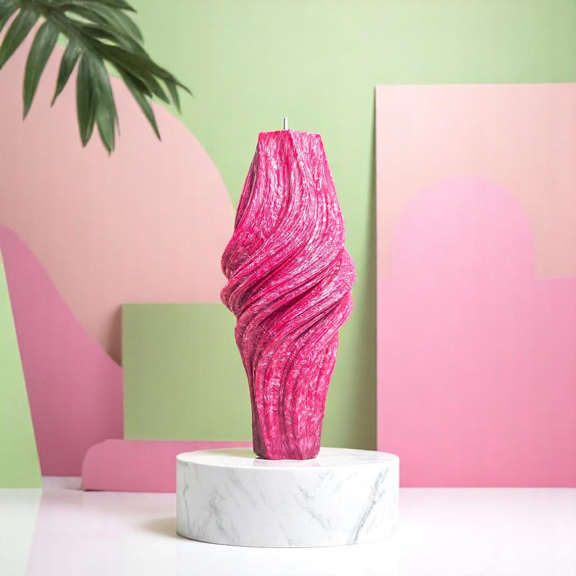Vortex Candle, Merlot Glow, Lavender (Small)