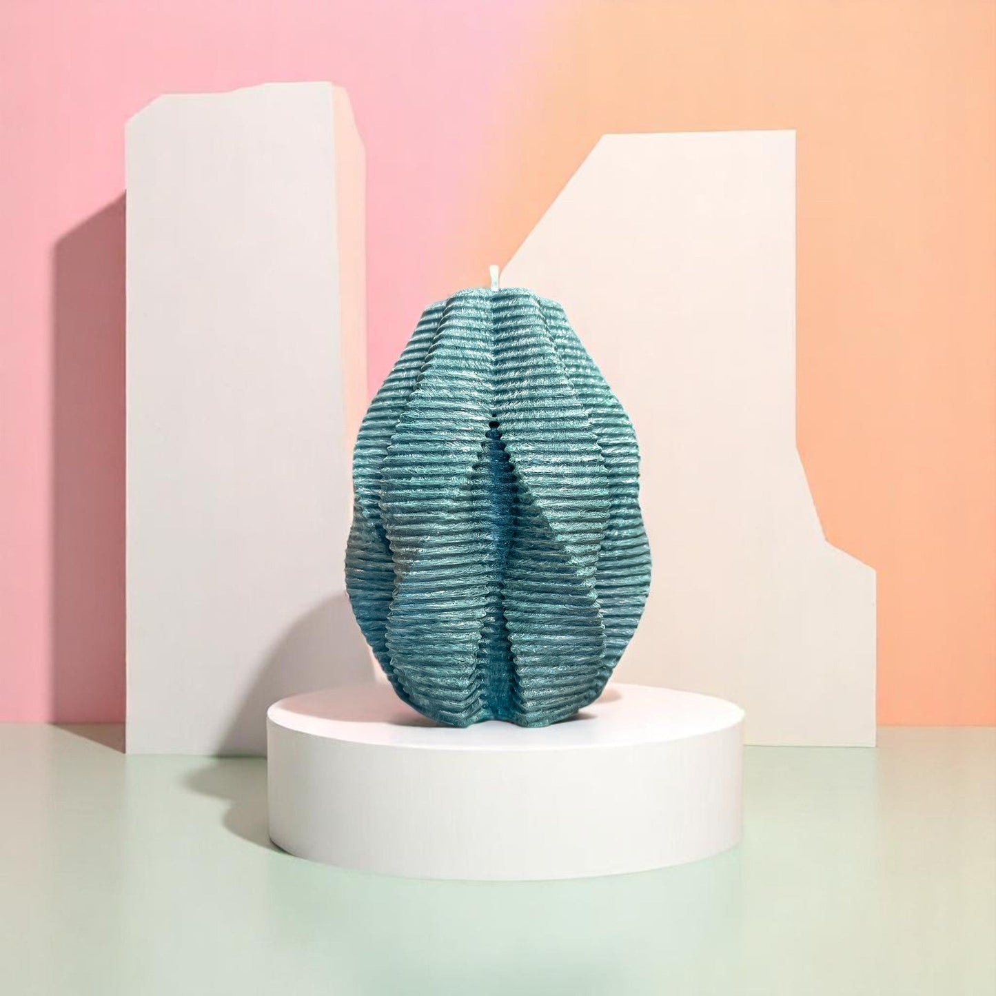 Blossom Candle, Emerald Forest, Leaves