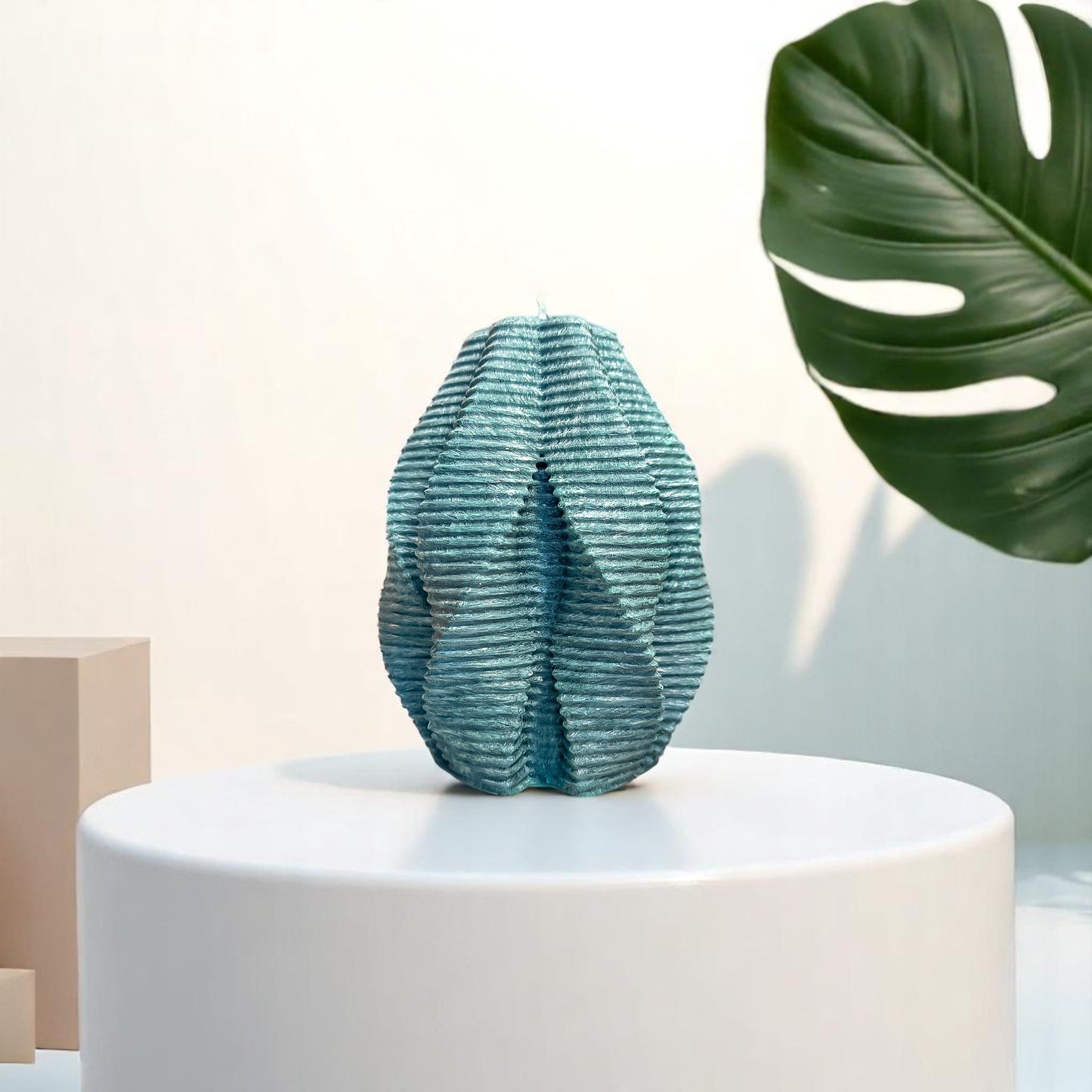 Blossom Candle, Emerald Forest, Leaves
