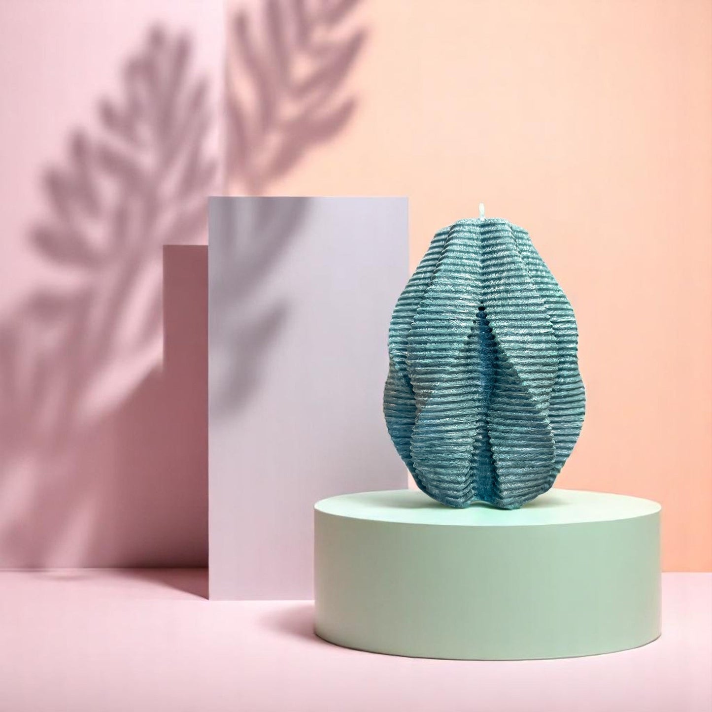 Blossom Candle, Emerald Forest, Leaves