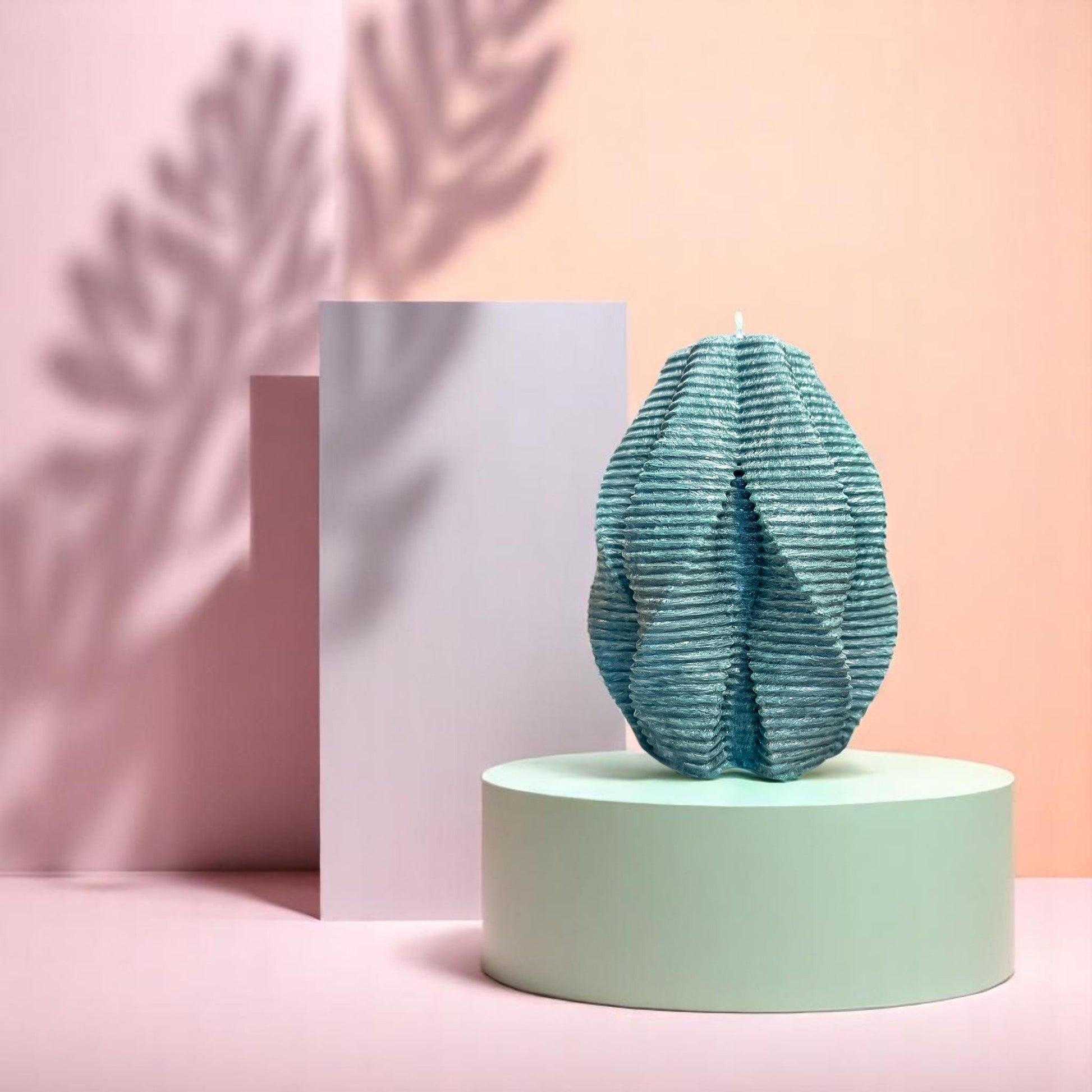 Blossom Candle, Emerald Forest, Leaves