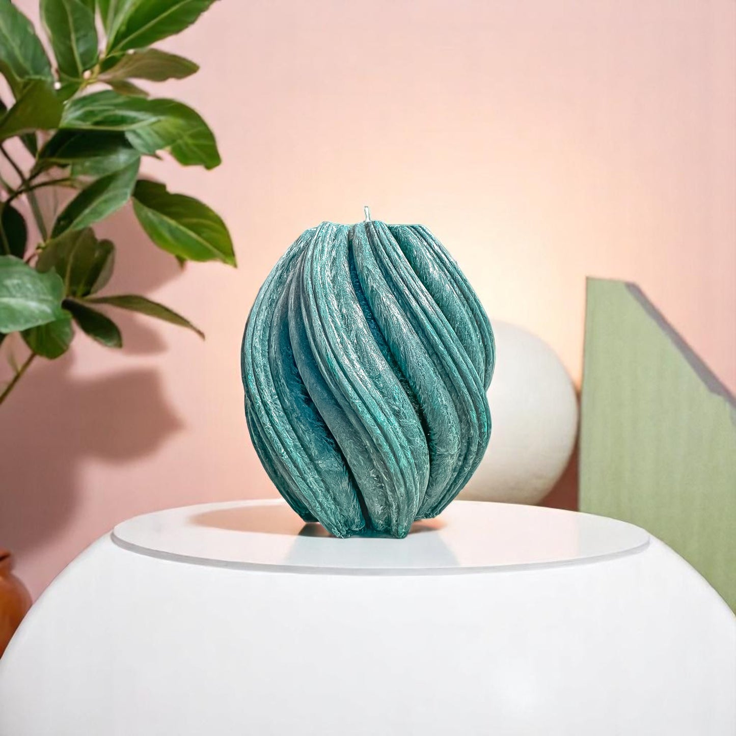 Fusion Candle, Emerald Forest, Leaves (Small)