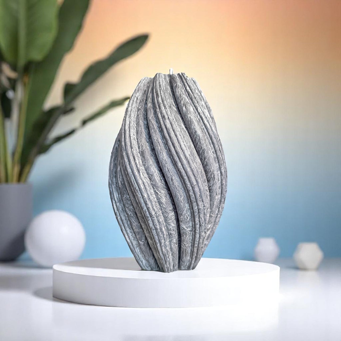 Fusion Candle, Wet Stone, Eucalyptus (Large)