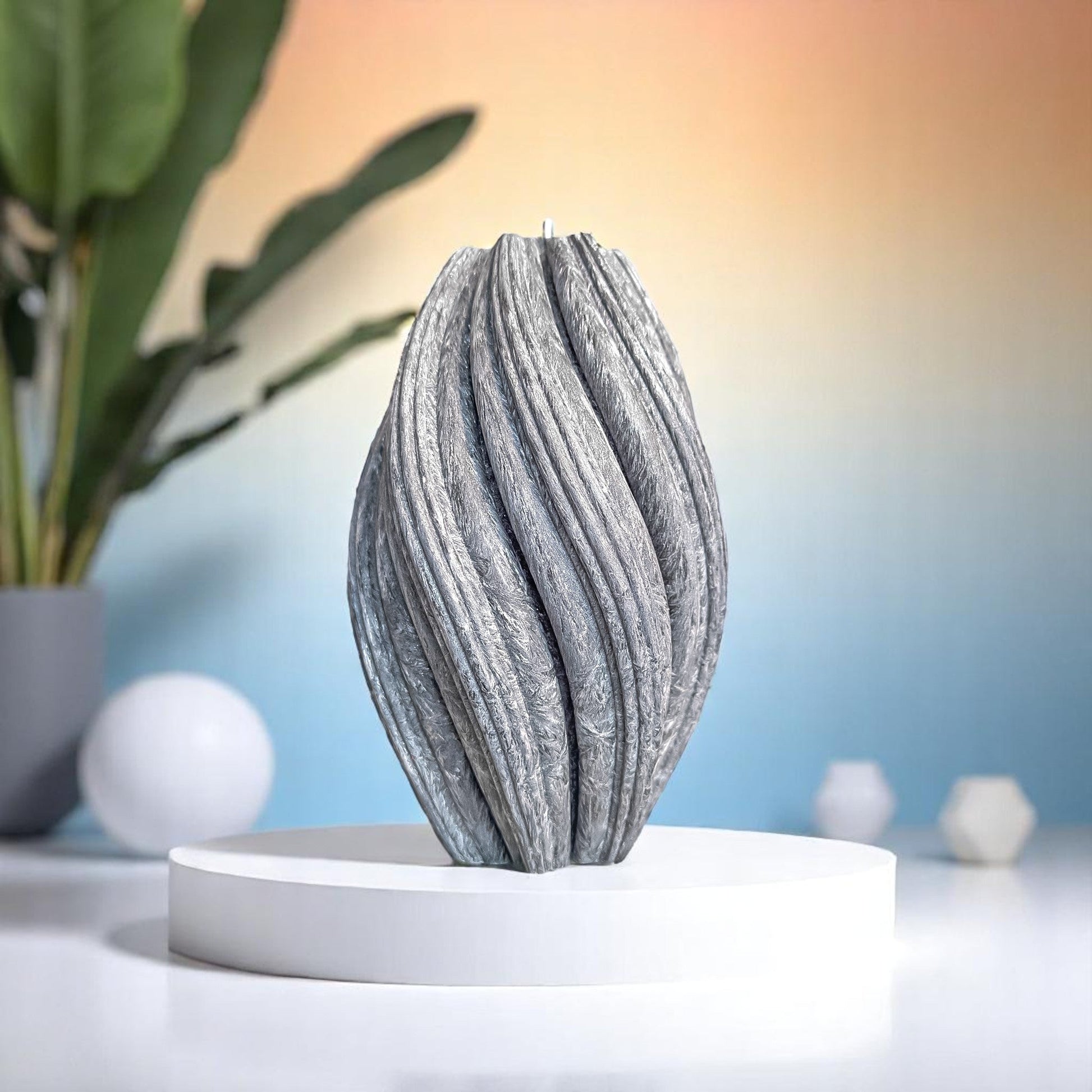 Fusion Candle, Wet Stone, Eucalyptus (Large)