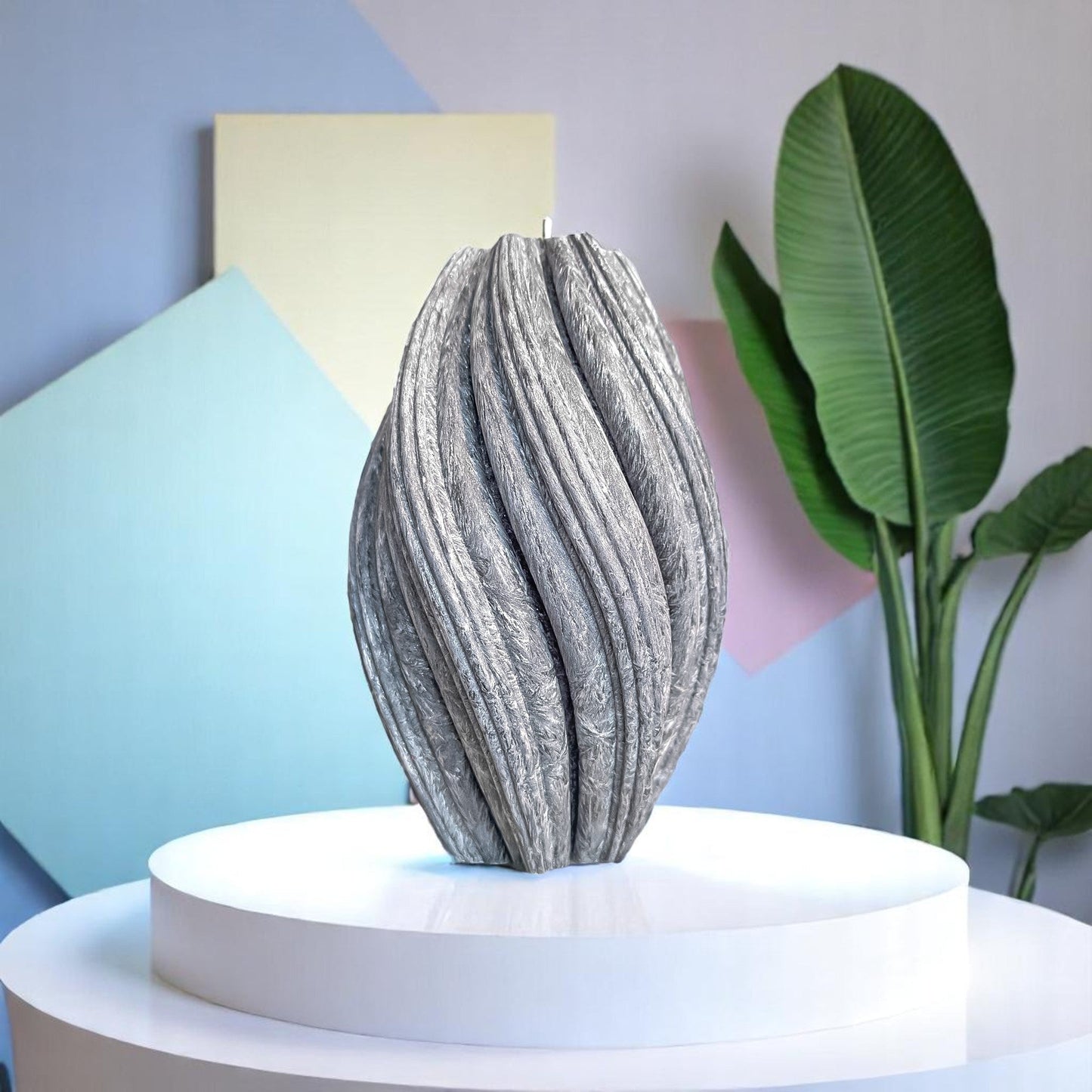 Fusion Candle, Wet Stone, Eucalyptus (Large)