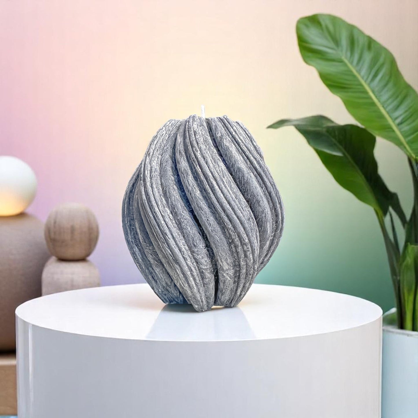 Fusion Candle, Wet Stone, Eucalyptus (Small)