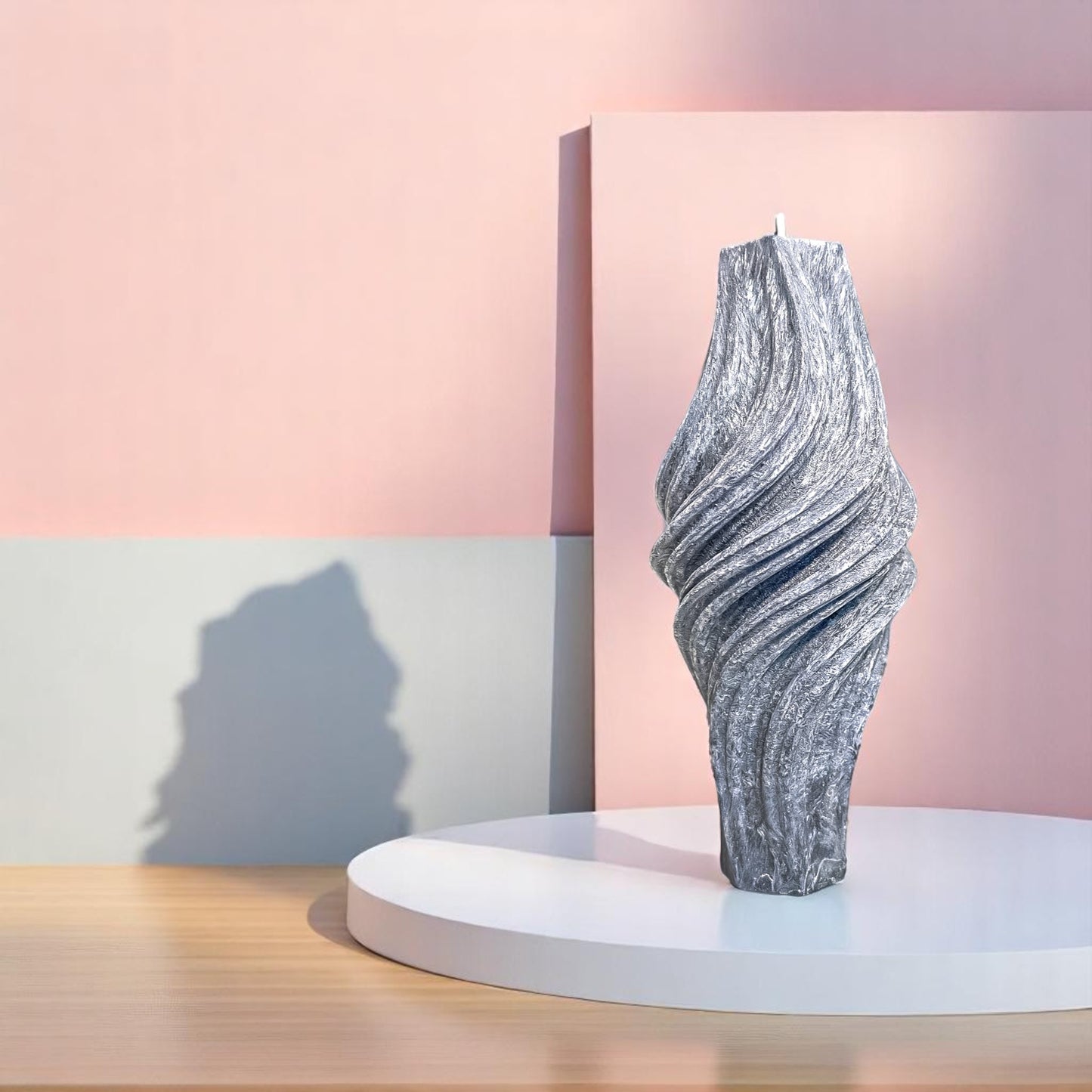 Vortex Candle, Wet Stone, Eucalyptus (Small)