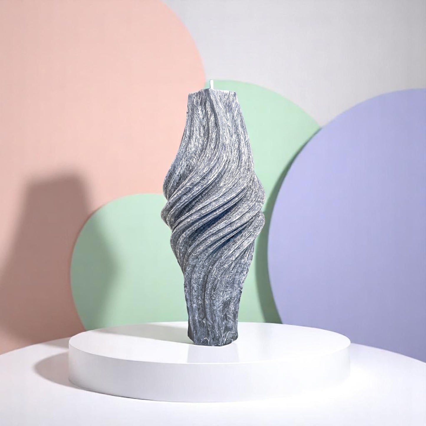 Vortex Candle, Wet Stone, Eucalyptus (Small)
