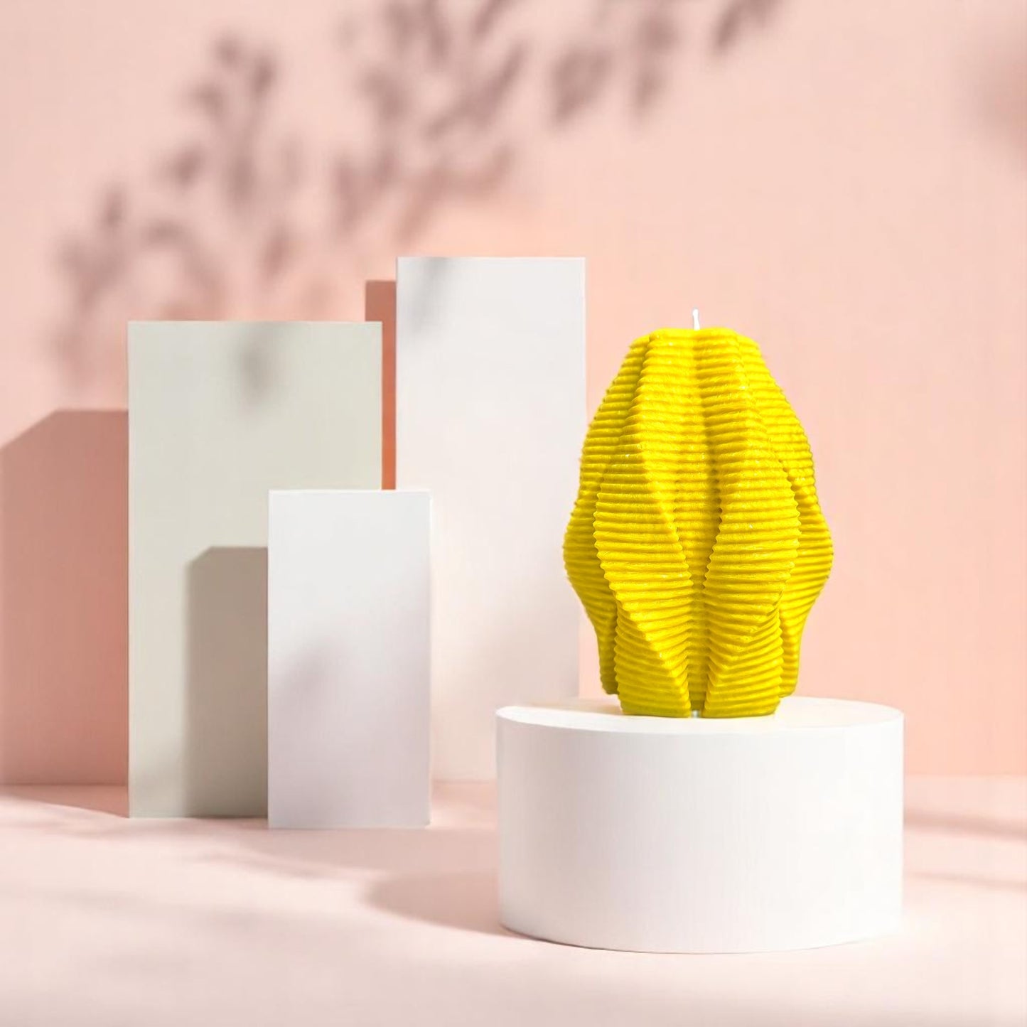 Blossom Candle, Yellow Cherry, Brandy Cherry