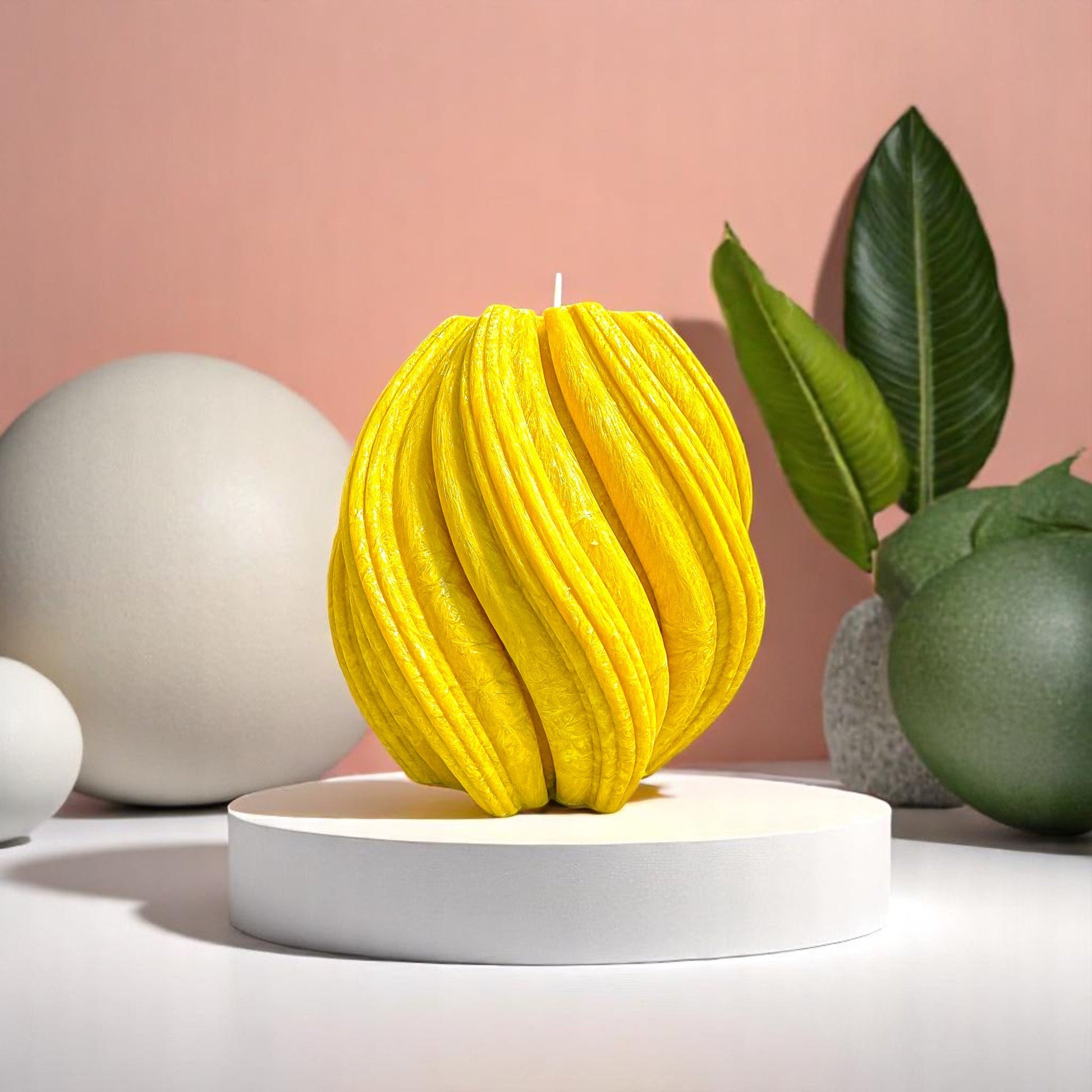 Fusion Candle, Yellow Cherry, Brandy Cherry (Small)