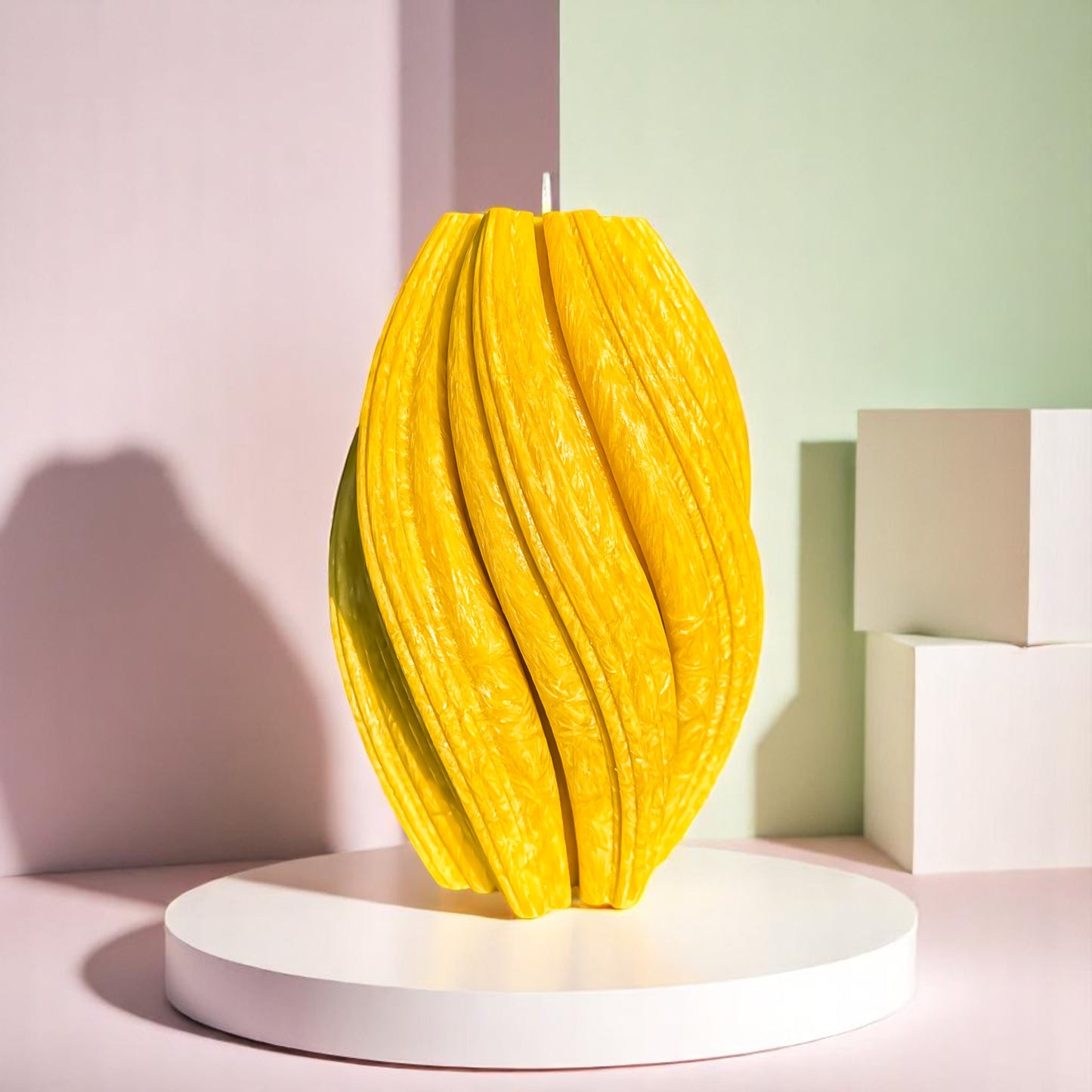 Fusion Candle, Yellow Cherry, Brandy Cherry (Large)