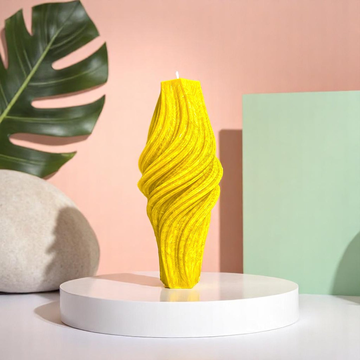 Vortex Candle, Yellow Cherry, Brandy Cherry (Large)