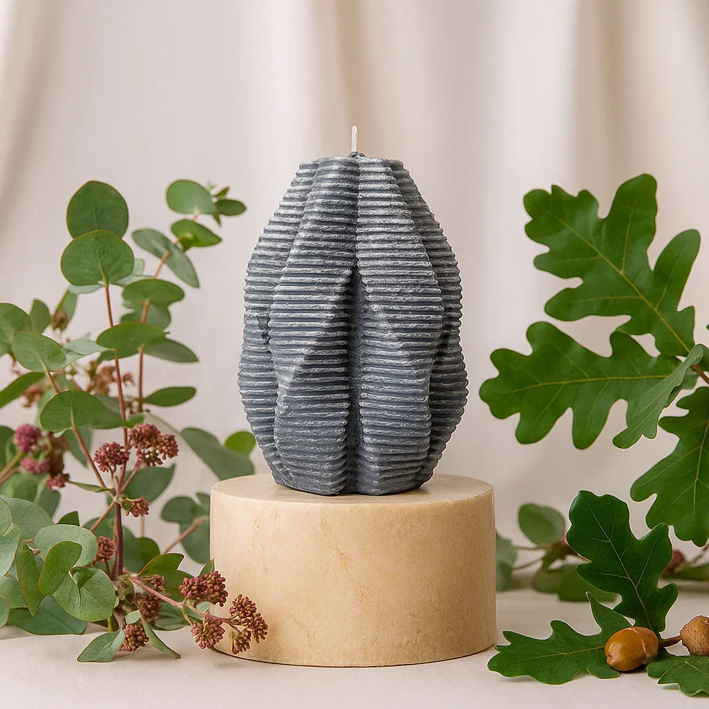 Blossom Candle, Wet Stone, Eucalyptus