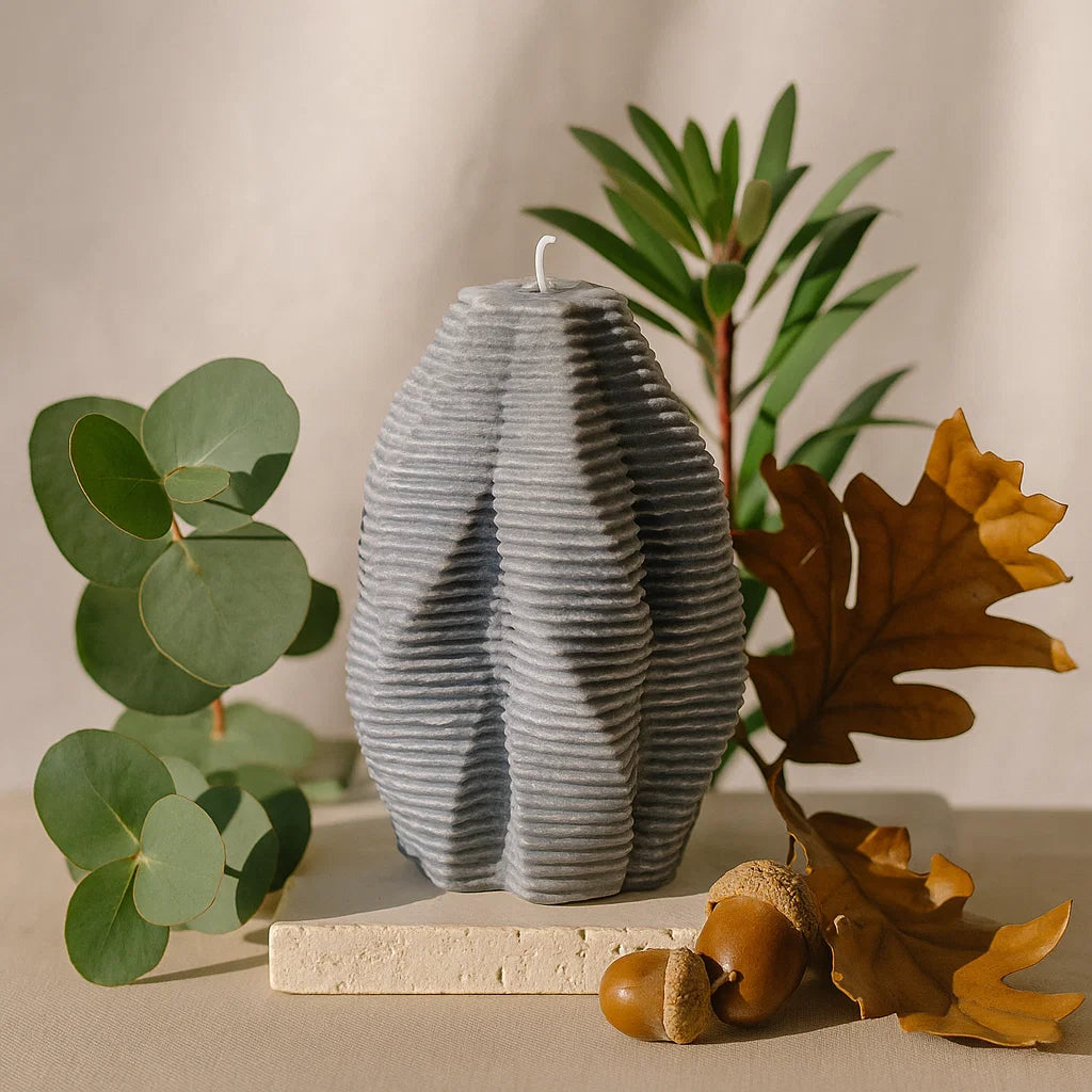 Blossom Candle, Wet Stone, Eucalyptus