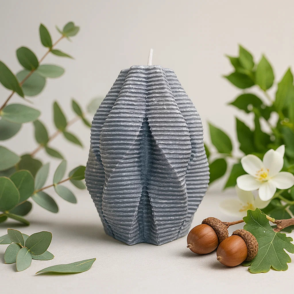 Blossom Candle, Wet Stone, Eucalyptus