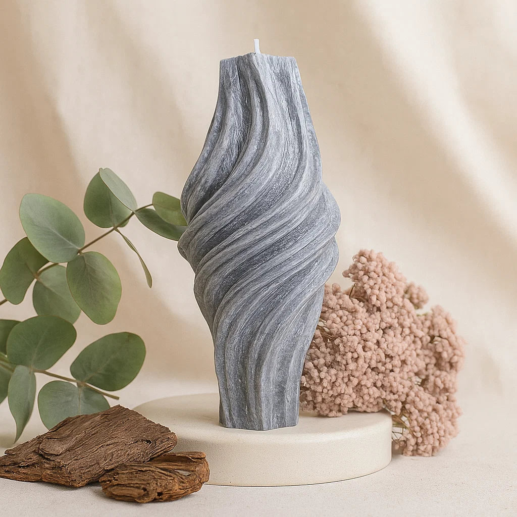 Vortex Candle, Wet Stone, Eucalyptus (Large)