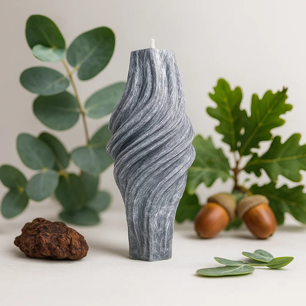 Vortex Candle, Wet Stone, Eucalyptus (Small)