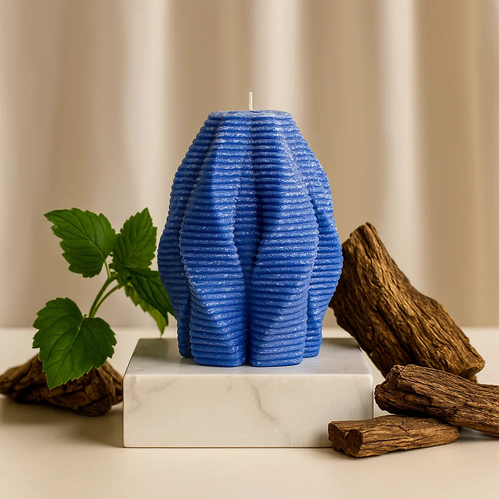 Blossom Candle, Deep Ocean, Patchouli