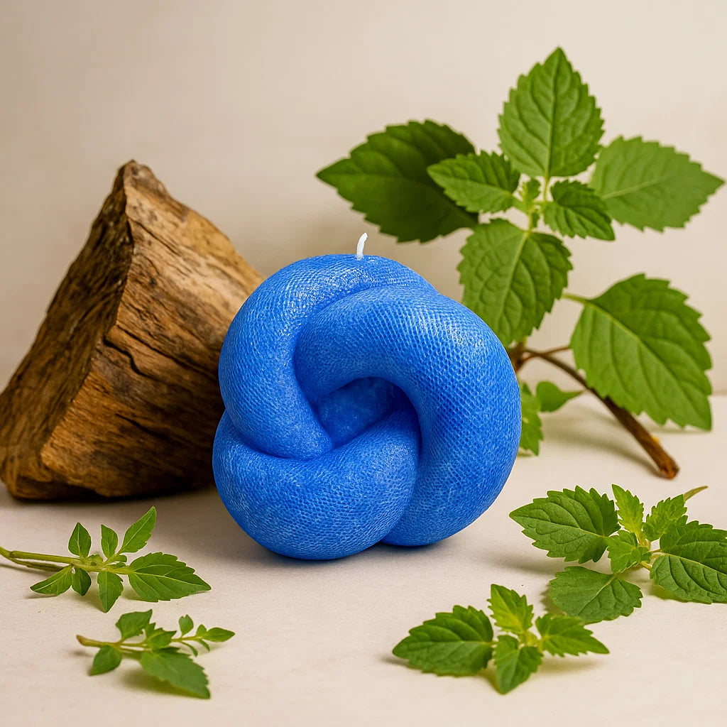 Knot Candle, Deep Ocean, Patchouli