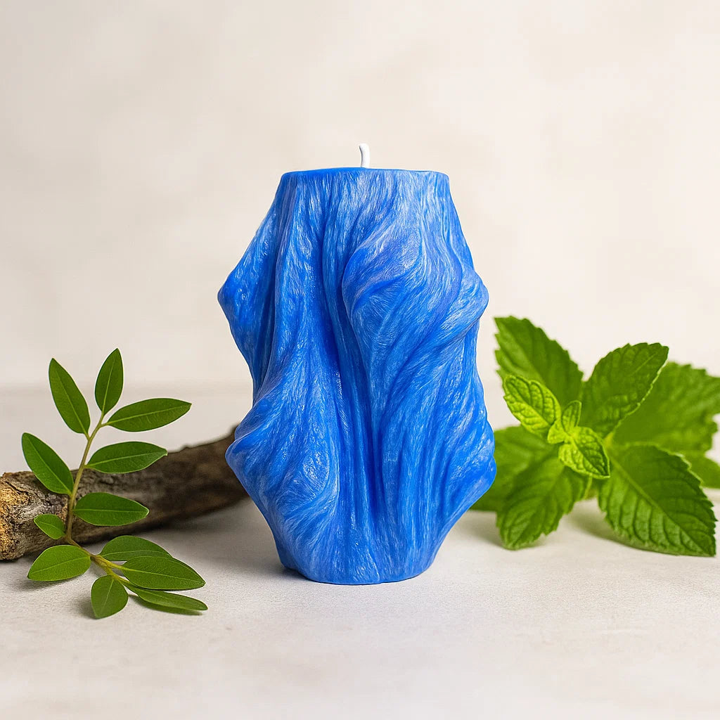 Veil Candle, Deep Ocean, Patchouli (Large)