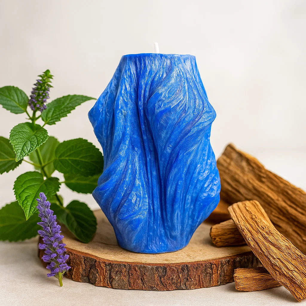 Veil Candle, Deep Ocean, Patchouli (Small)