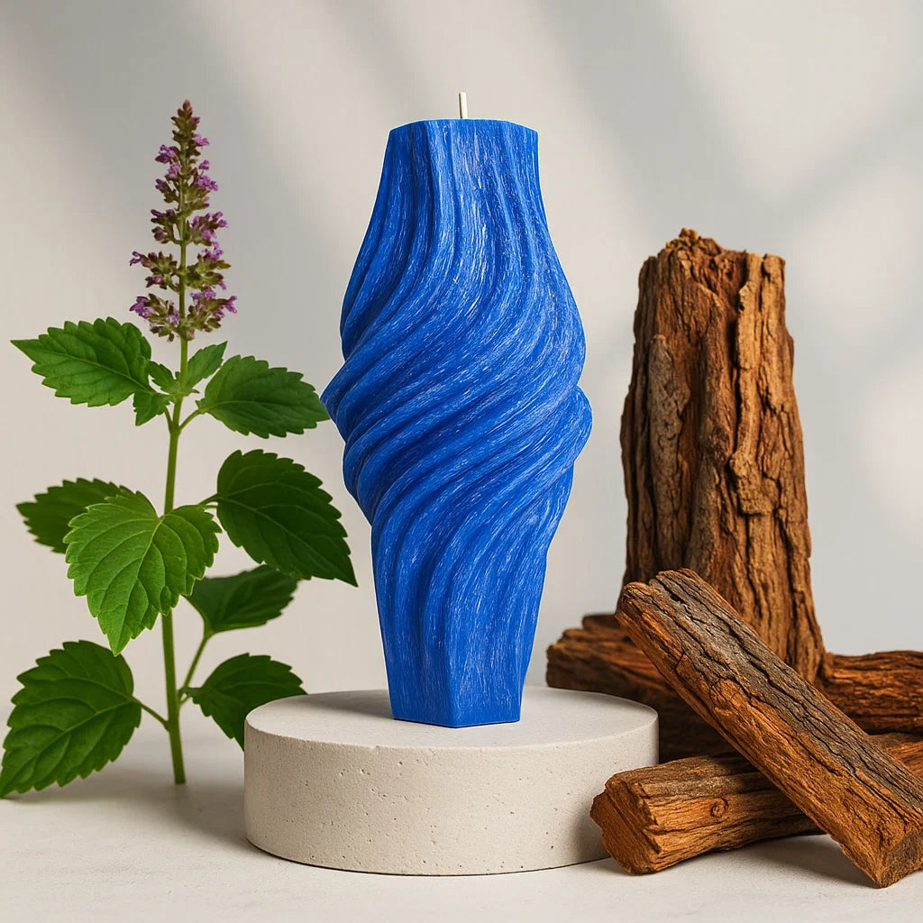 Vortex Candle, Deep Ocean, Patchouli (Large)