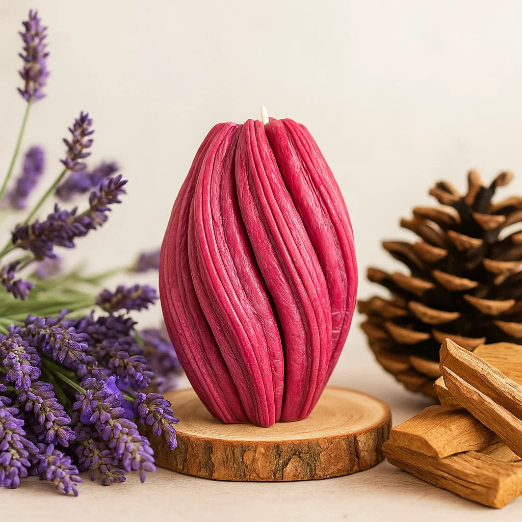 Fusion Candle, Merlot Glow, Lavender (Large)