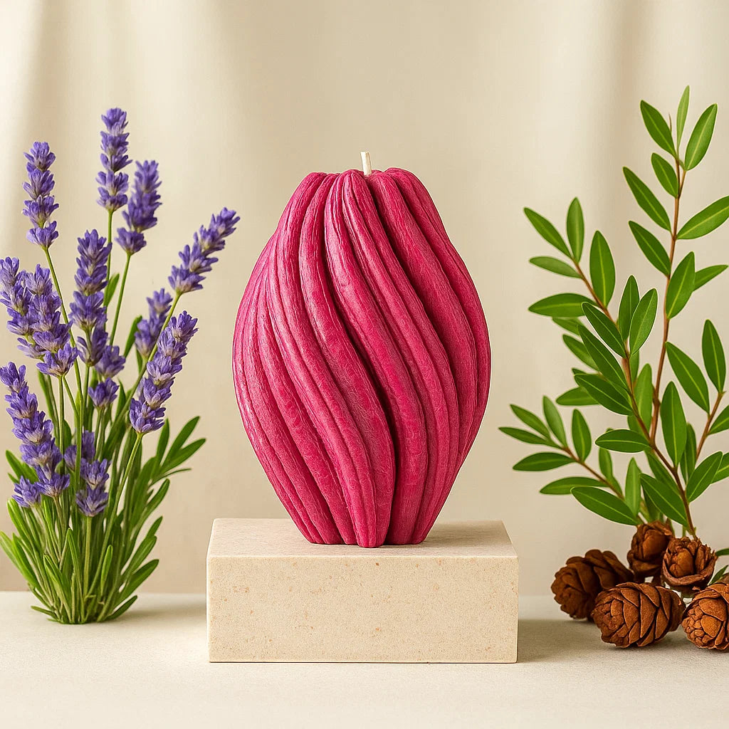 Fusion Candle, Merlot Glow, Lavender (Large)