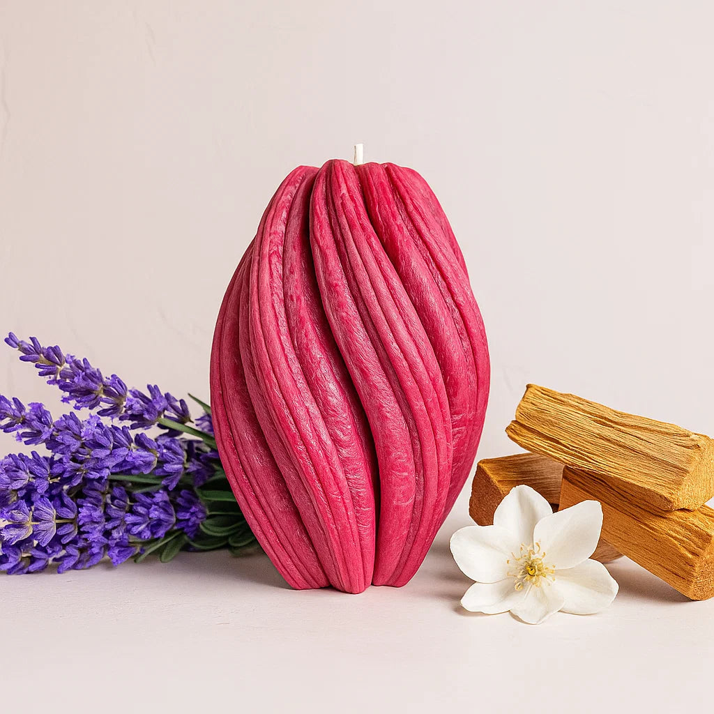 Fusion Candle, Merlot Glow, Lavender (Large)