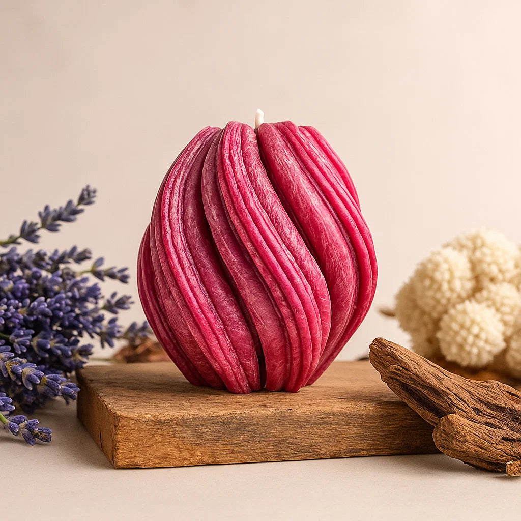 Fusion Candle, Merlot Glow, Lavender (Small)