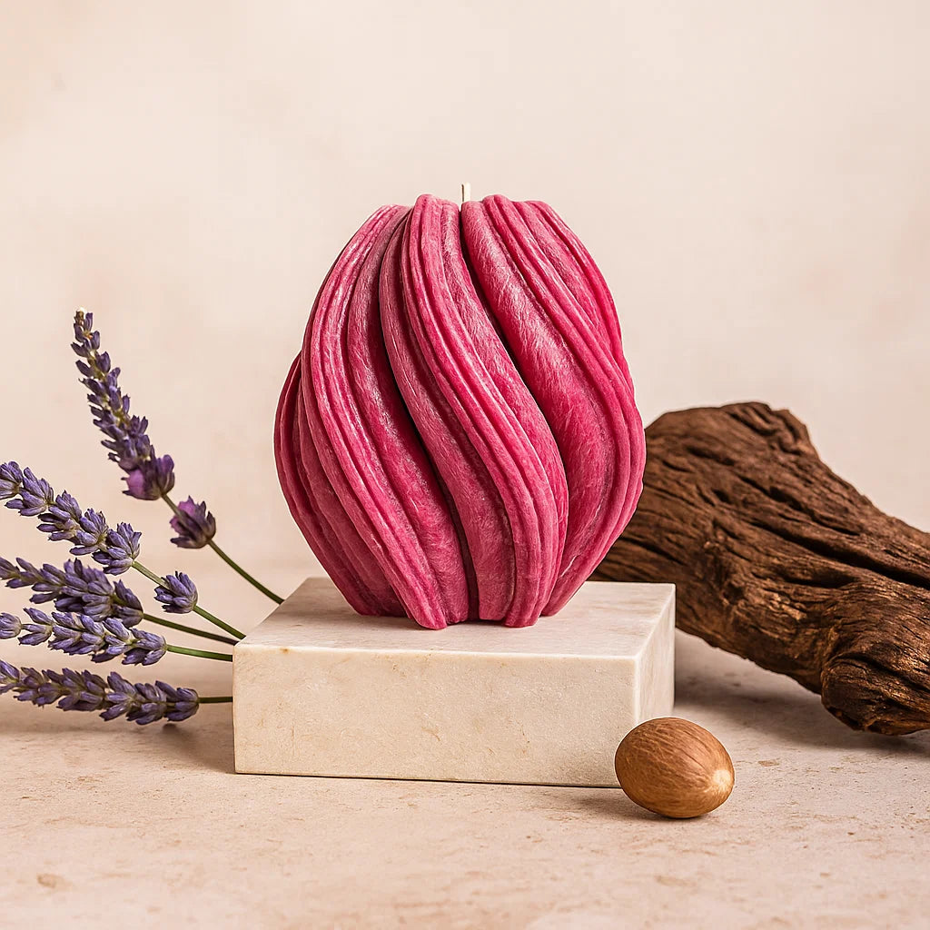 Fusion Candle, Merlot Glow, Lavender (Small)