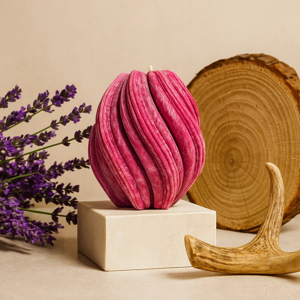 Fusion Candle, Merlot Glow, Lavender (Small)