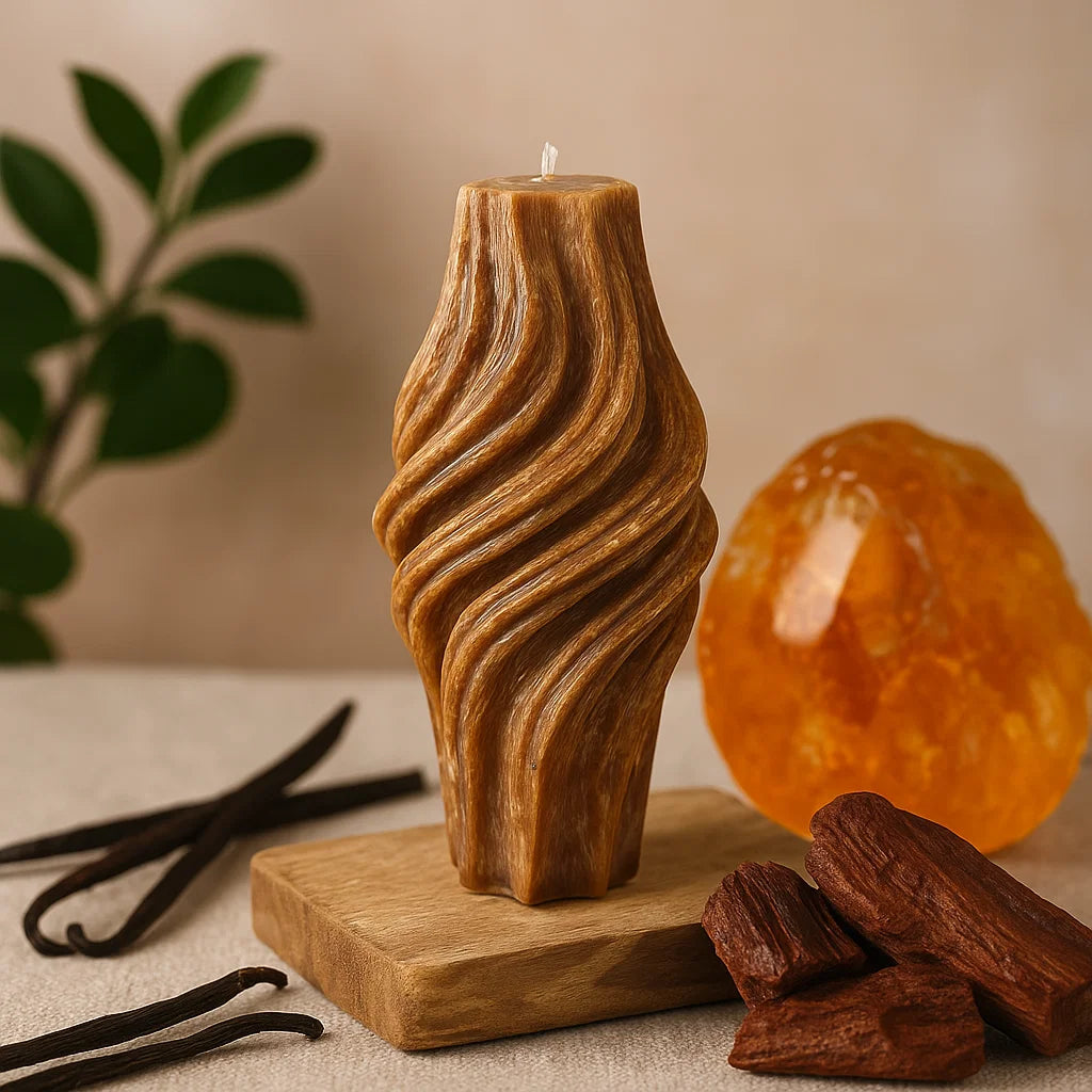 Vortex Candle, Noble Wood, Cedarwood (Large)