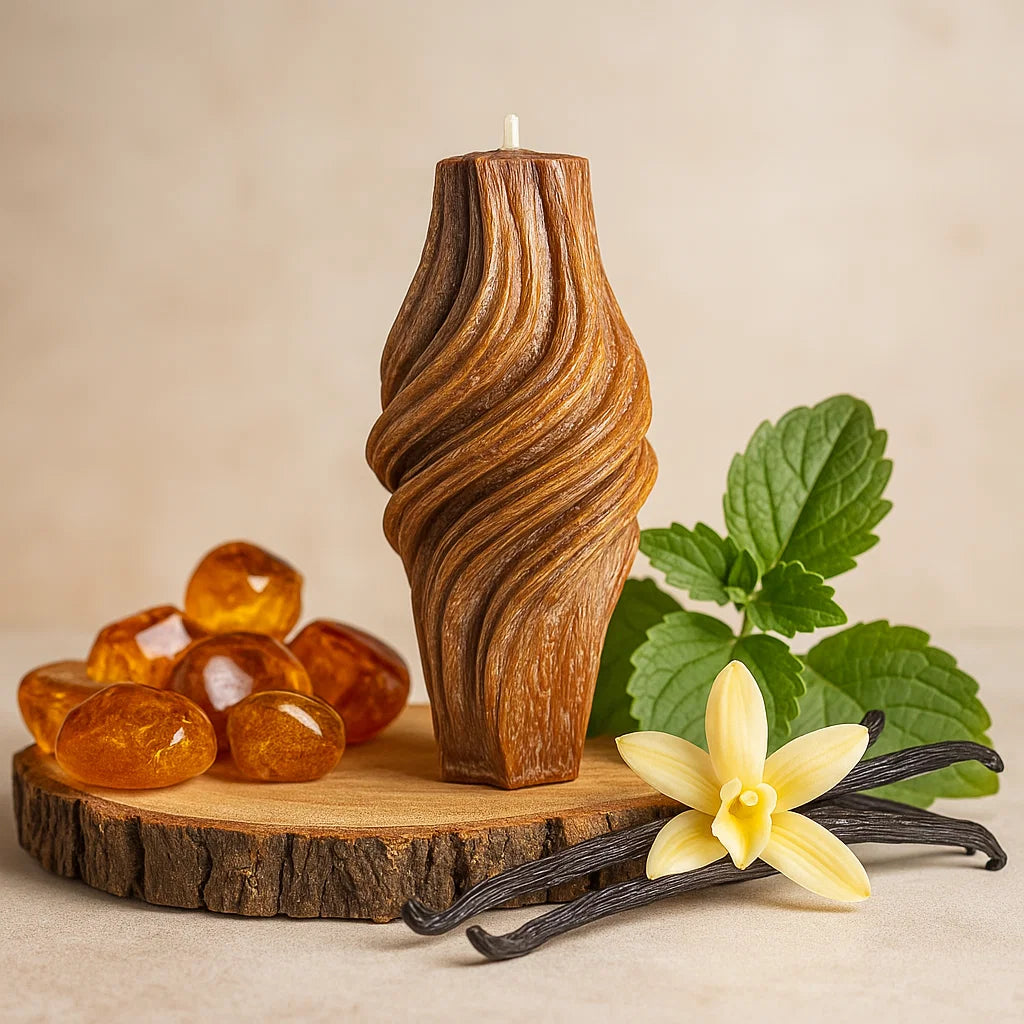Vortex Candle, Noble Wood, Cedarwood (Small)
