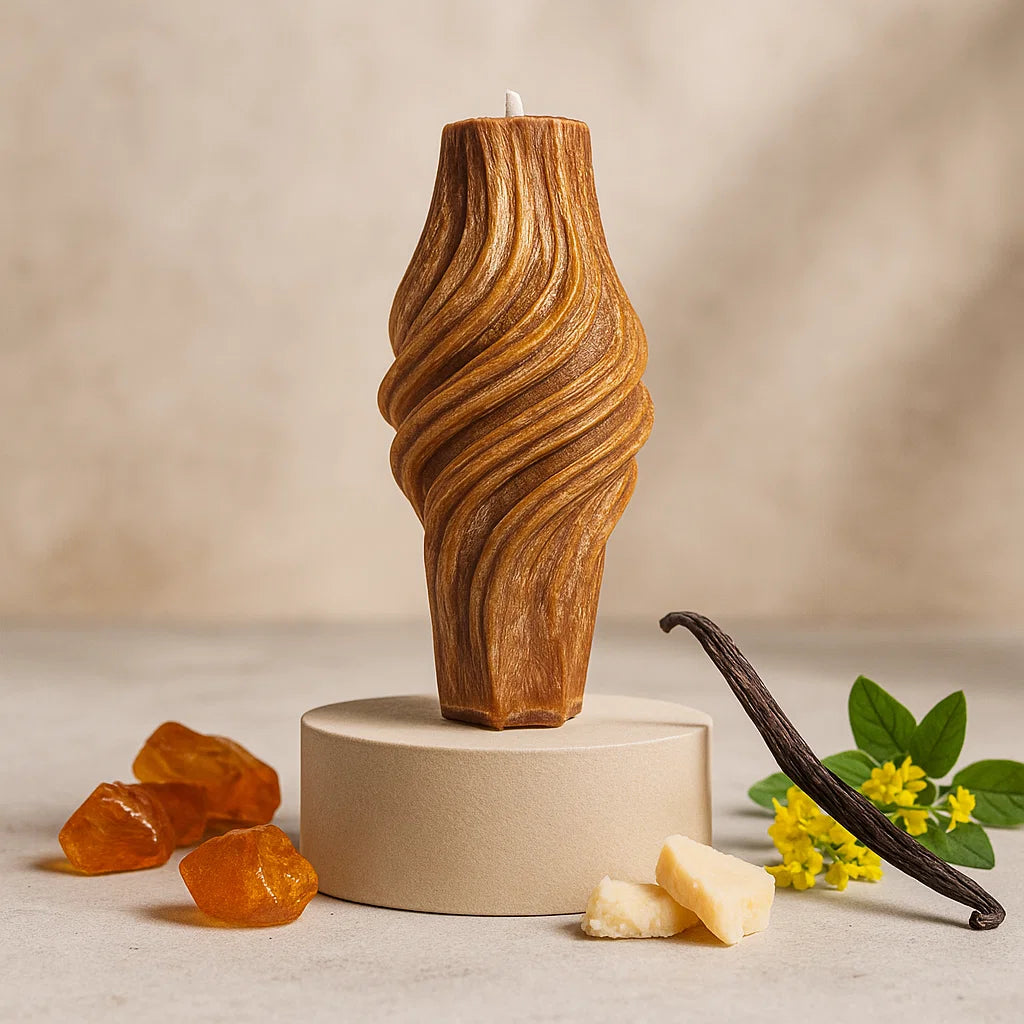 Vortex Candle, Noble Wood, Cedarwood (Small)