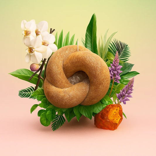 Knot Candle, Noble Wood, Cedarwood