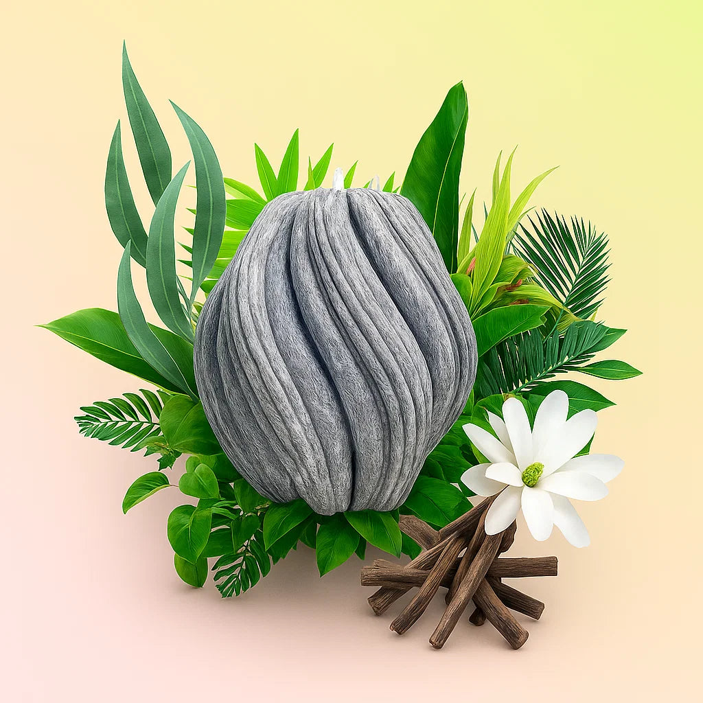 Fusion Candle, Wet Stone, Eucalyptus (Small)