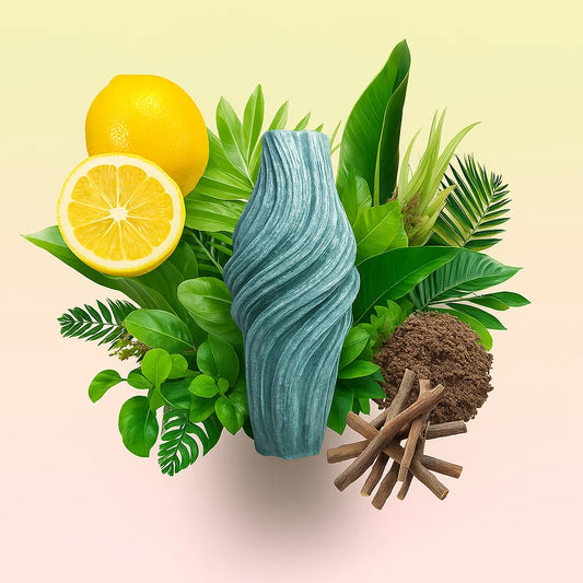 Vortex Candle, Emerald Forest, Leaves (Large)