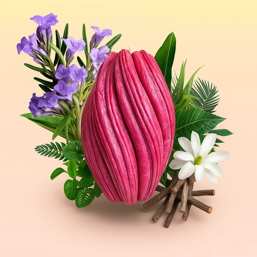 Fusion Candle, Merlot Glow, Lavender (Large)